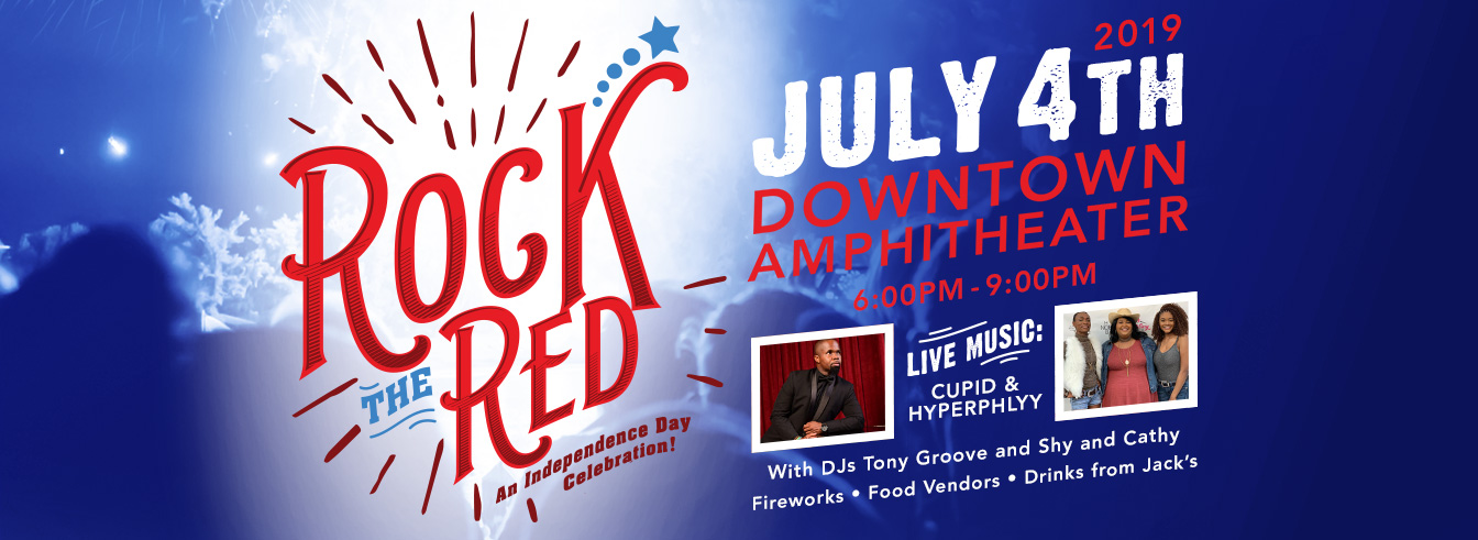 rock the red july 4th at the alexandria downtown ampitheater
