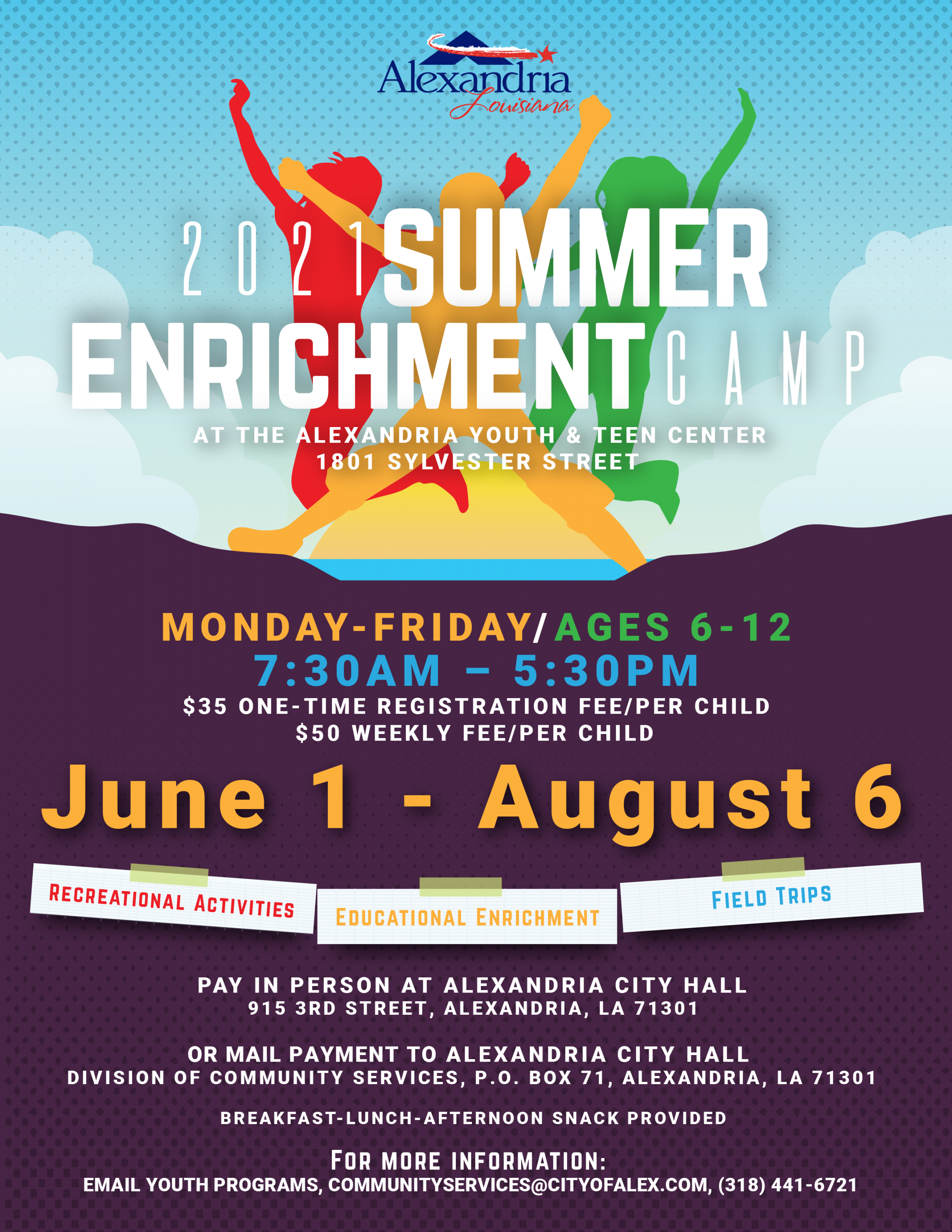 Summer Camps City Of Alexandria La