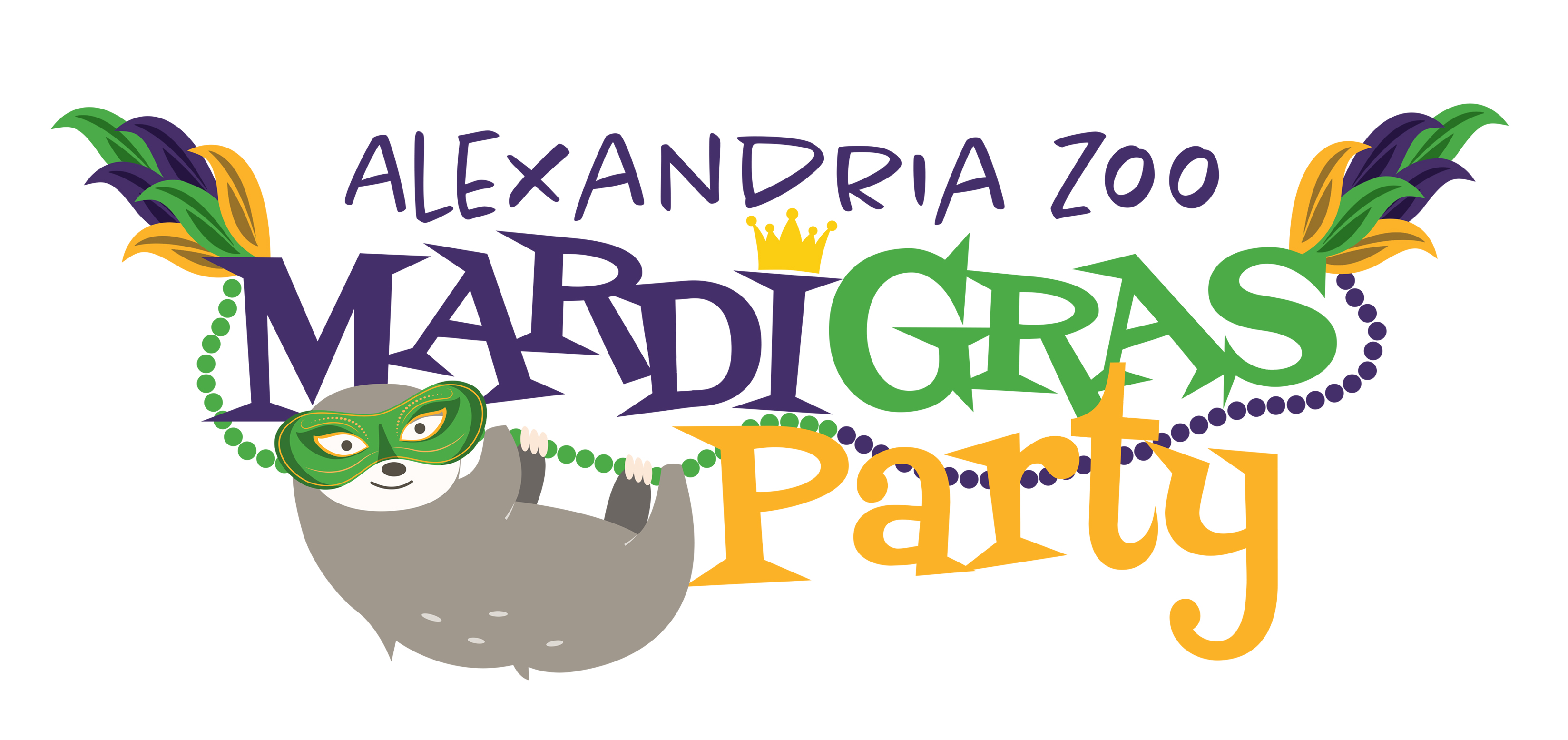 Alexandria Zoo Mardi Gras Party