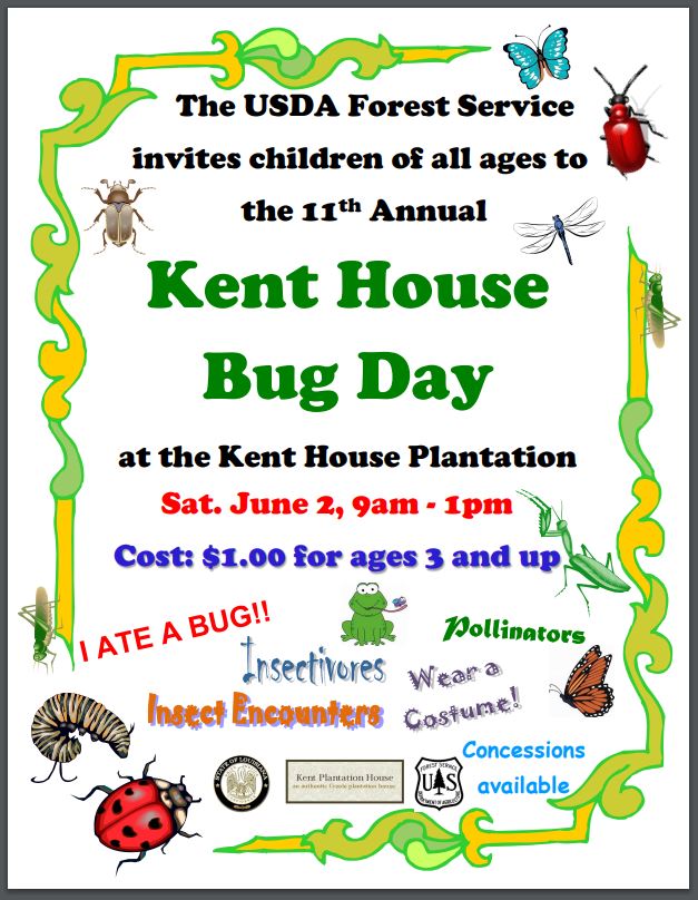 Kent House Bug Day Poster