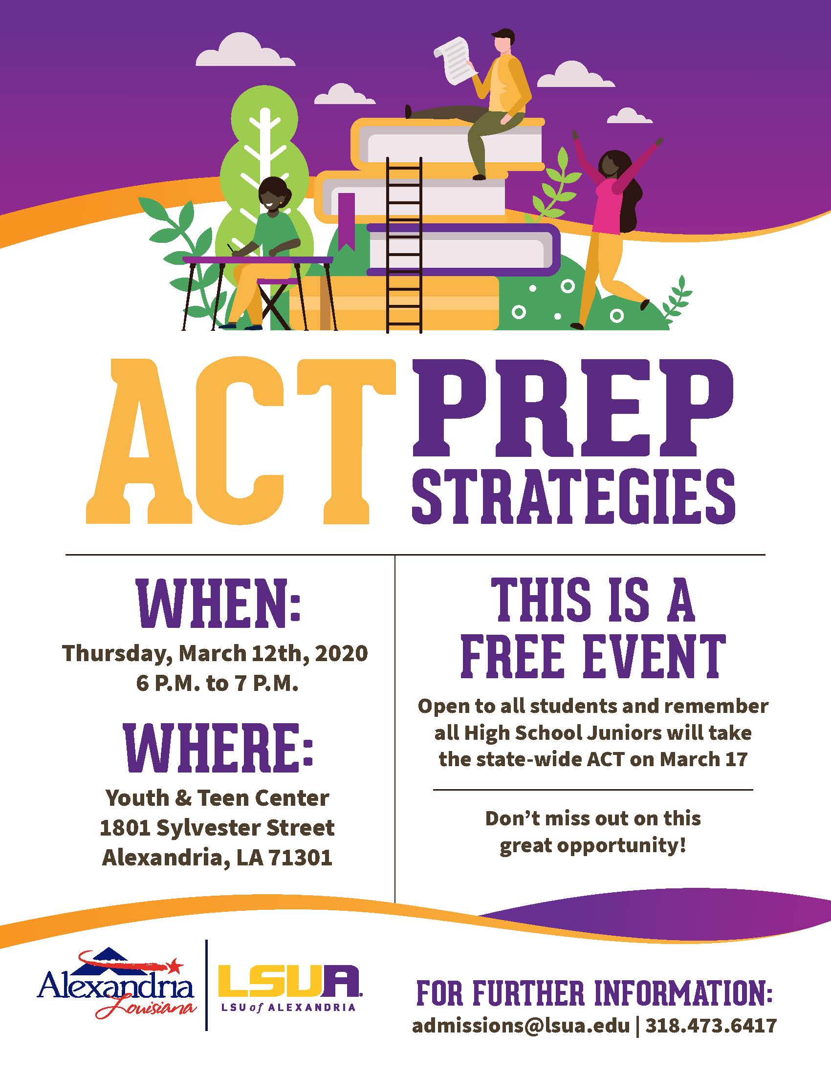 ACT Prep Strategies flyer