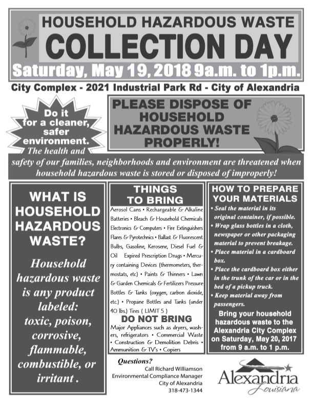 Household Hazardous Waste Collection Day