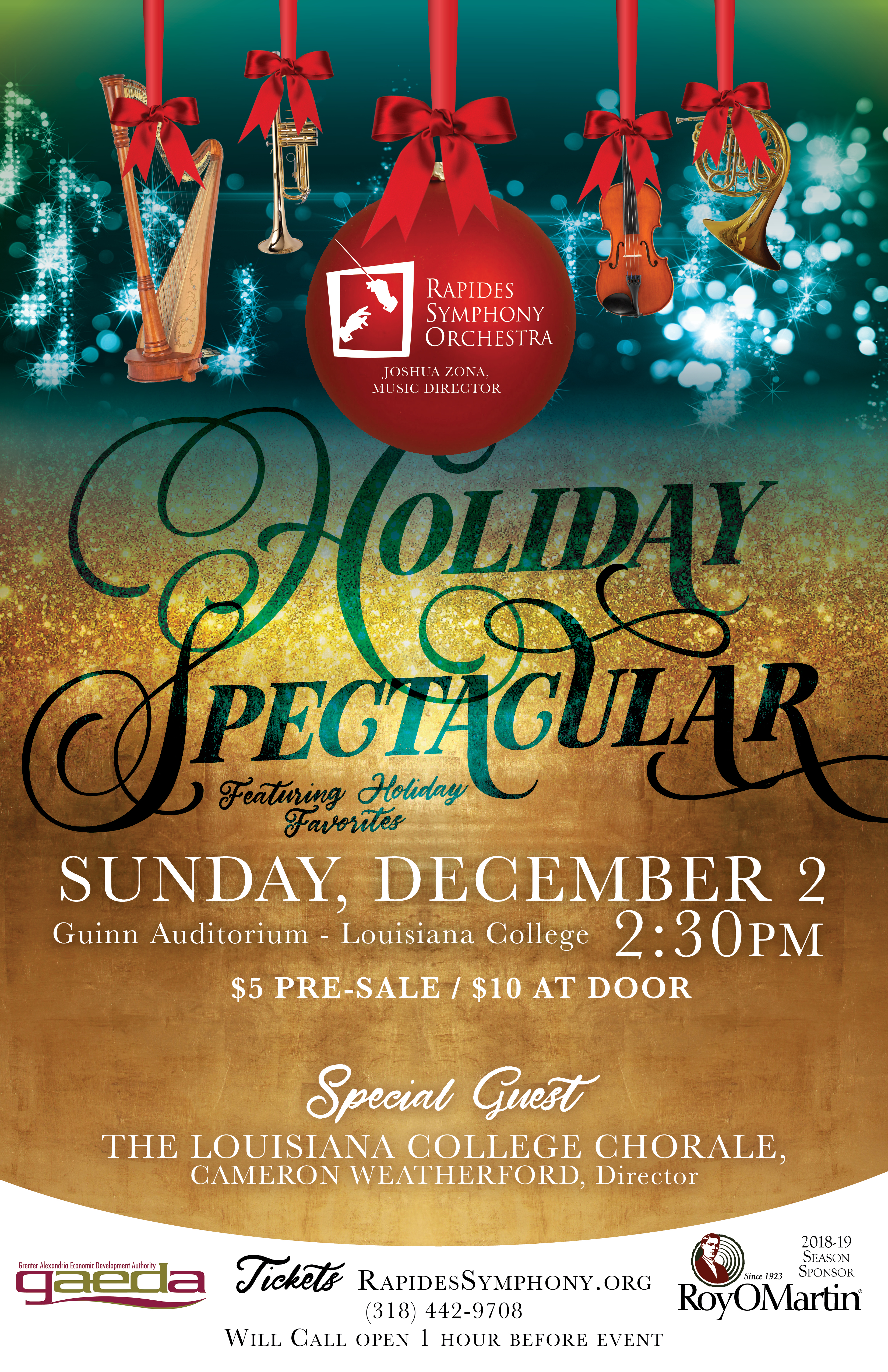 Holiday Spectacular Poster