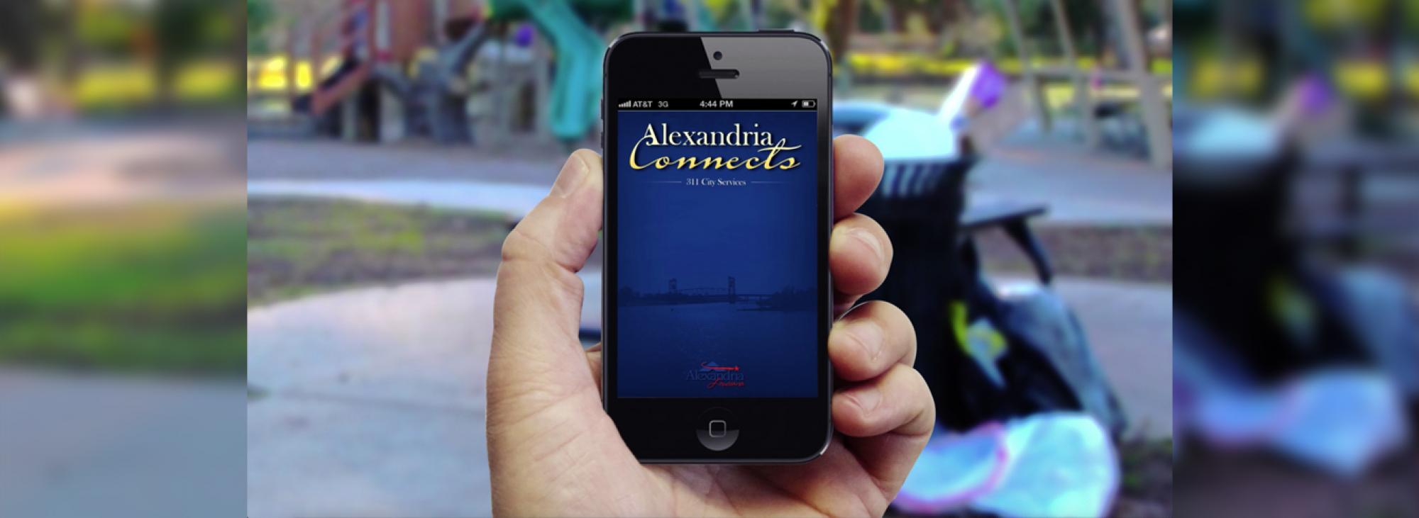Alexandria Connects app - City of Alexandria, LA mayor