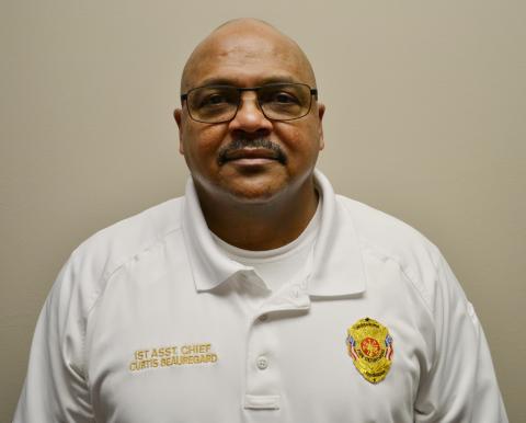 Interim Fire Chief Curtis Beauregard