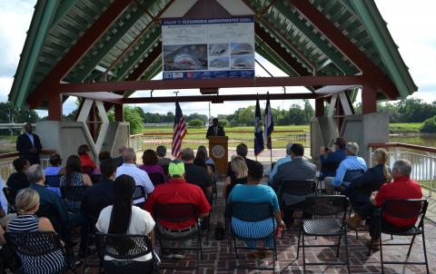 Amphitheater Bandshell Groundbreaking 