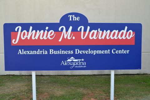Johnie M. Varnado Alexandria Business Development sign