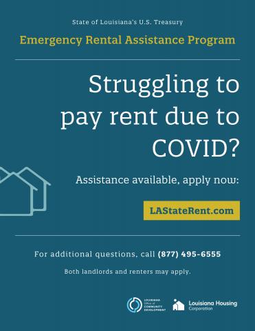 LA Emergency Rental Assistance Program Graphic
