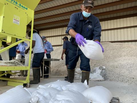 Sandbag photo